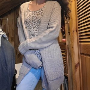 new tan knit cardigan shoe dazzle fall